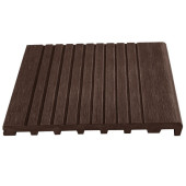 Ступень из ДПК полнотелая RusDecking Scala Венге-18 4000х345х23 мм