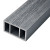 Перила нижние из ДПК Faynag Wood Графит 3000х95х50 мм