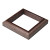 Крышка нижняя из ДПК Faynag Wood Шоколад 130х130 мм