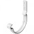 Кронштейн желоба короткий металлический Docke Stal Premium RAL 9010 Пломбир 125 мм