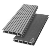 Террасная доска бесшовная из ДПК Savewood Ulmus Пепельный 6000х148х25 мм
